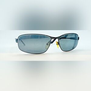 Aztec AZ1023 Gunmetal Oval Sunglasses Frames Only
